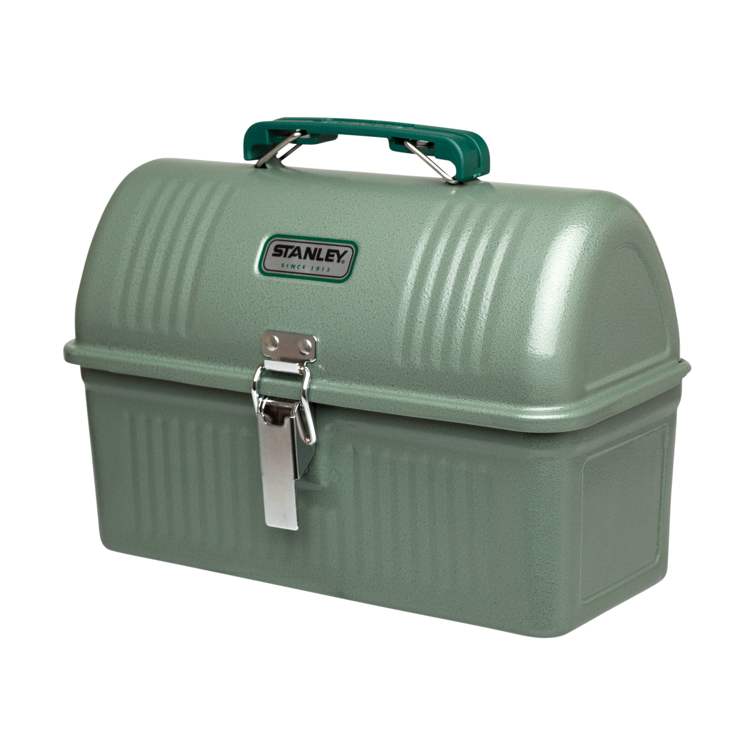 stanley-1913-classic-lunch-box-5-5-qt-insulated-metal-lunch-box-with-bottle-hold image 1