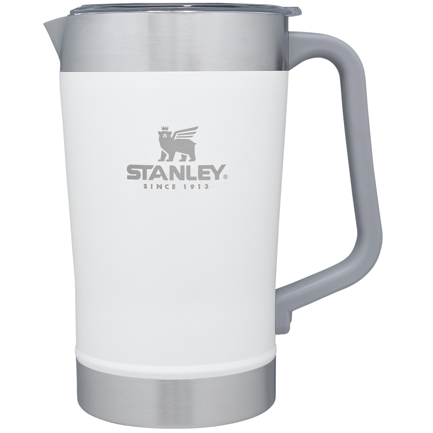 stanley-1913-classic-stay-chill-beer-pitcher-64-oz-stainless-steel-with-pour-thr image 1