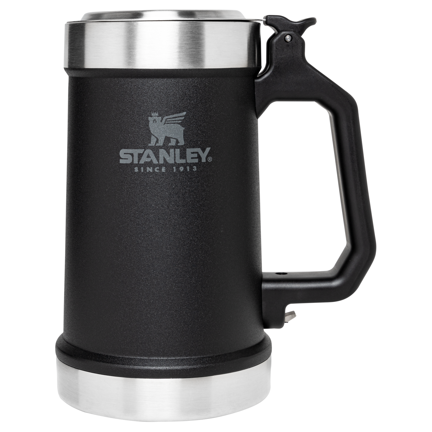 stanley-1913-classic-bottle-opener-beer-stein-24-oz-insulated-stainless-steel-st image 1