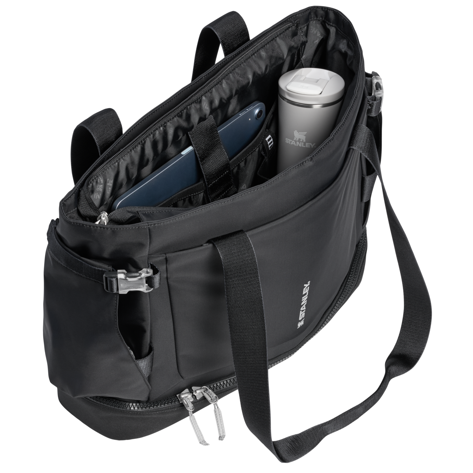 stanley-1913-the-vitalize-tote-27-6-qt-soft-cooler-tote-bag-with-tumbler-securin image 7