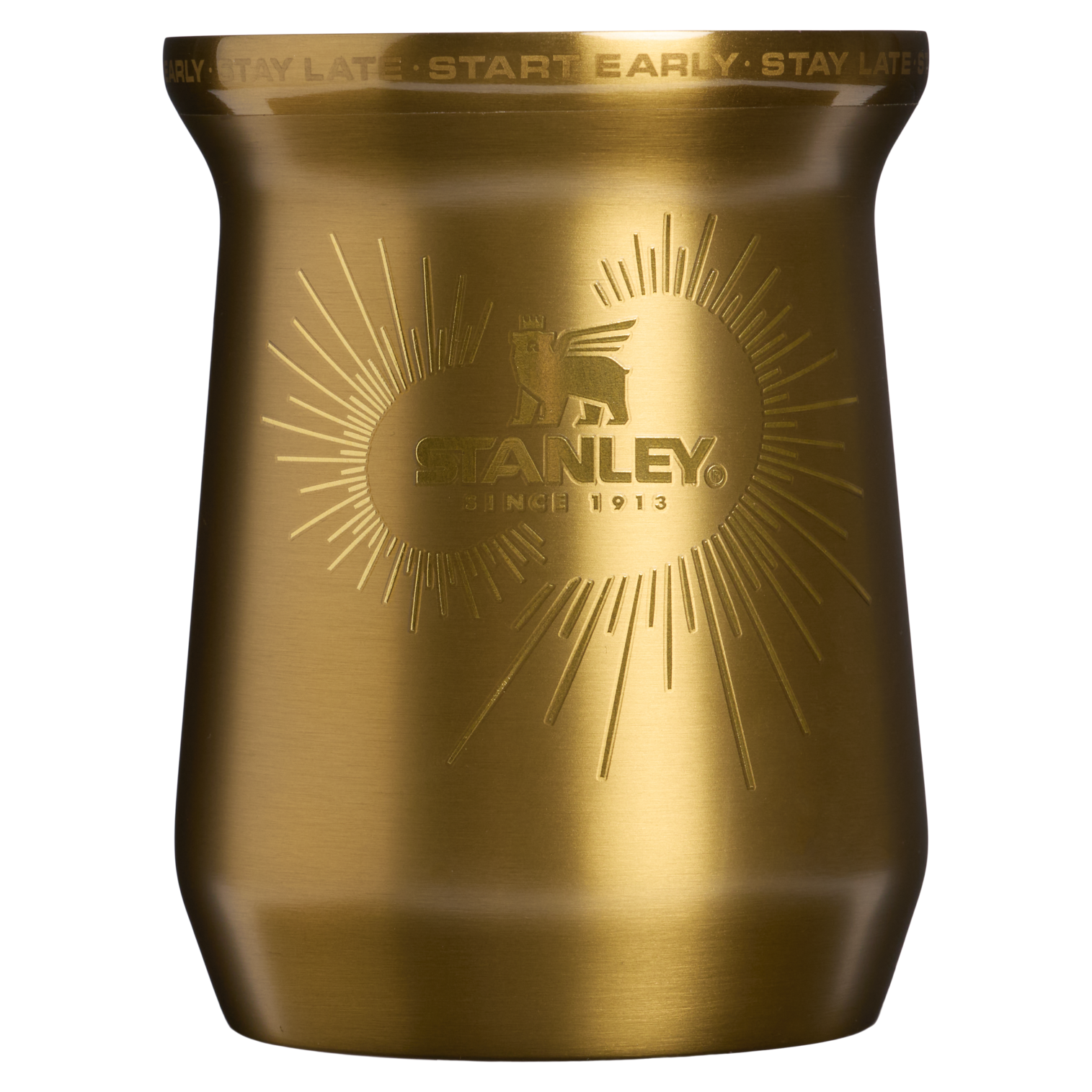 stanley-1913-the-messi-x-stanley-classic-mate-mug-8-oz-gold-finish-stainless-ste image 1