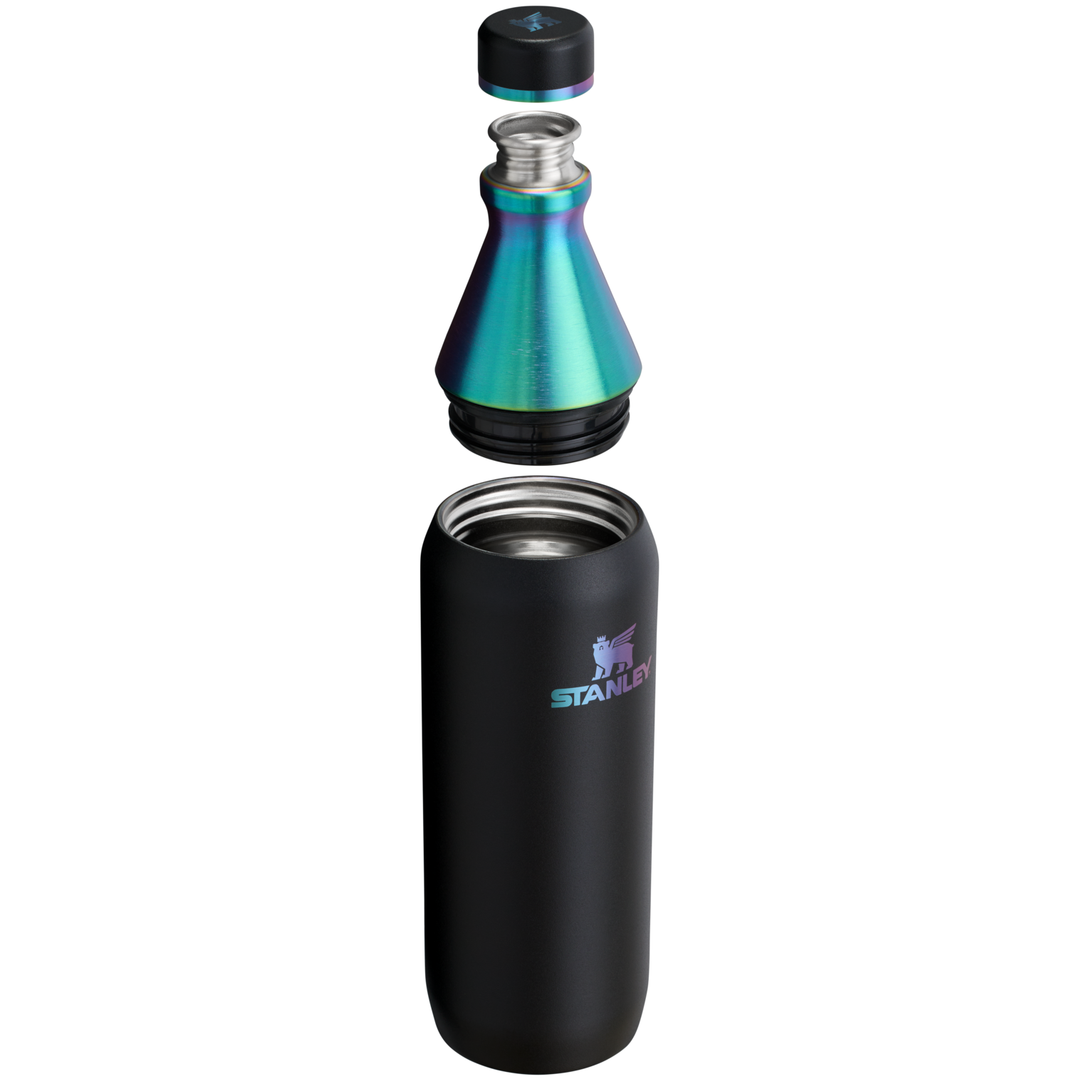 stanley-1913-the-black-chroma-all-day-slim-bottle-20-oz-iridescent-double-wall-v image 3