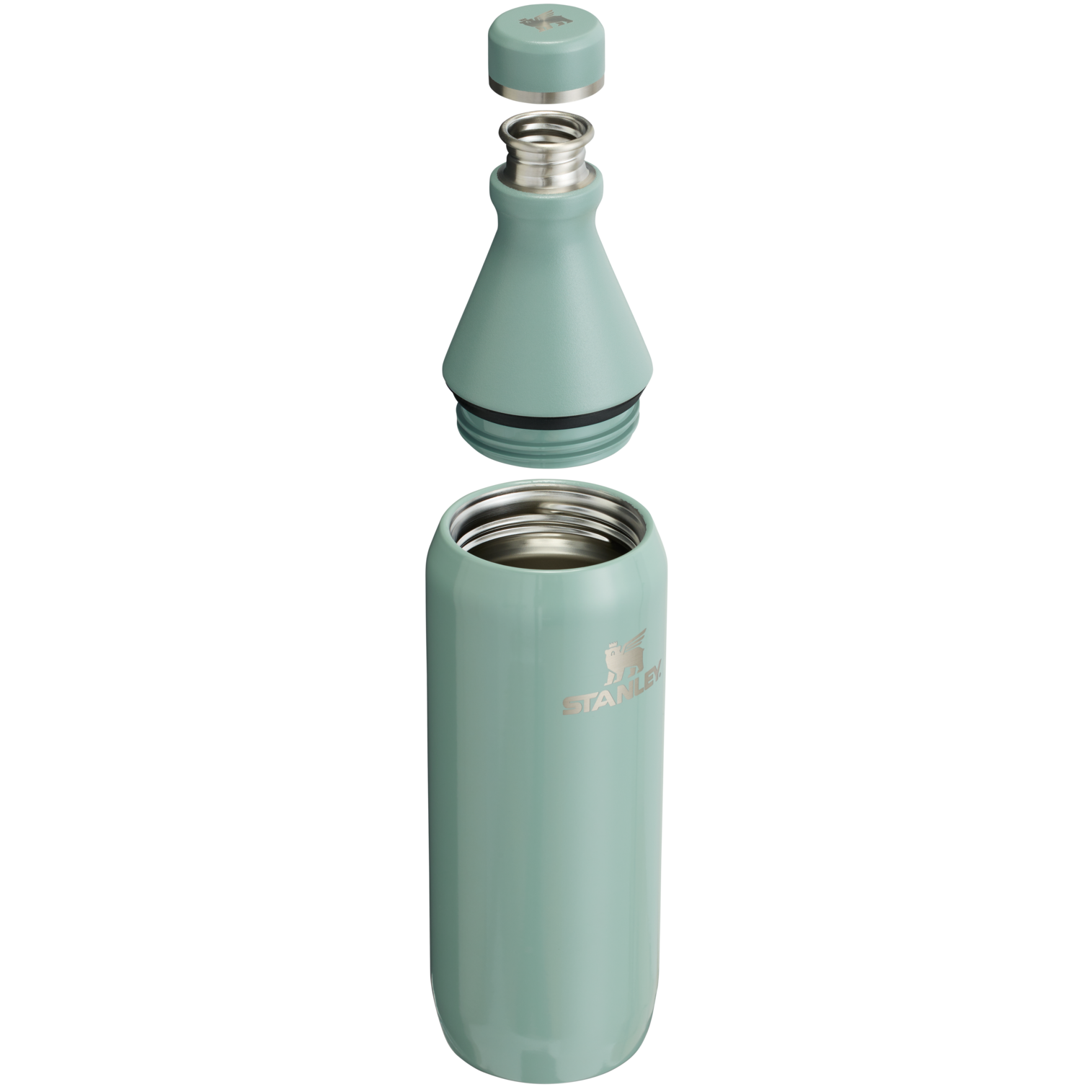 stanley-1913-all-day-slim-bottle-20-oz-water-bottle-leakproof-shoulder-open-fill image 8