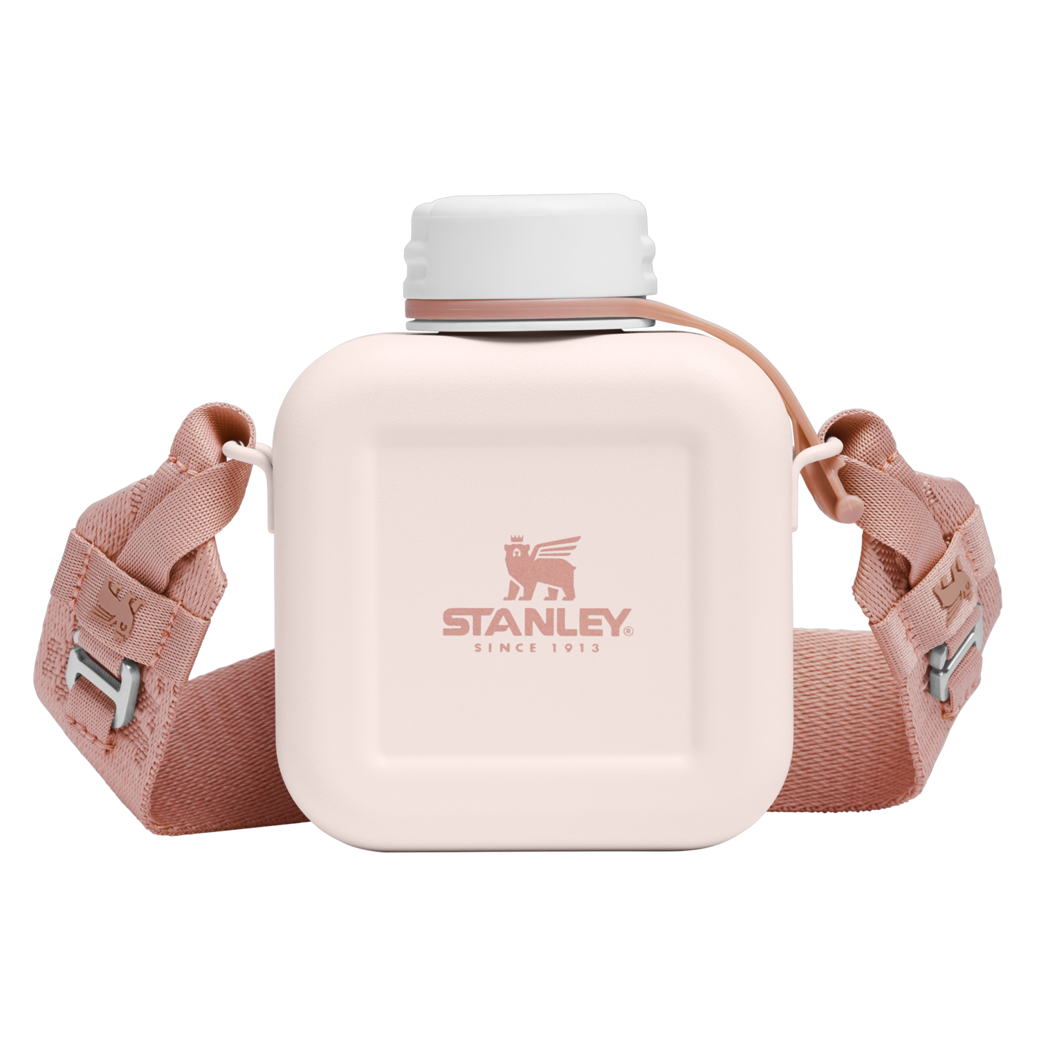 stanley-1913-next-x-nature-canteen-25-oz-recycled-stainless-steel-sling-bottle image 2