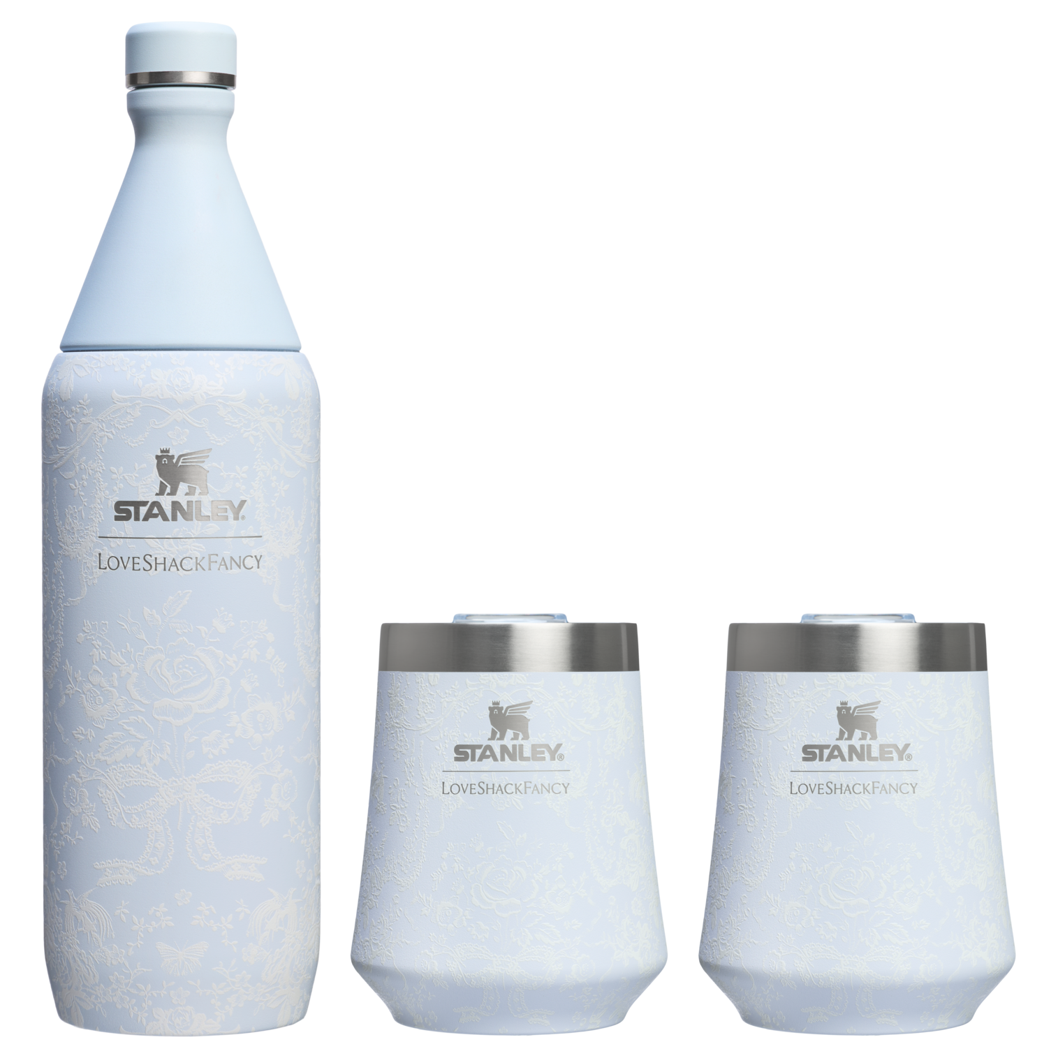stanley-1913-x-loveshackfancy-holiday-reserve-all-day-wine-set-34-oz-slim-bottle image 4